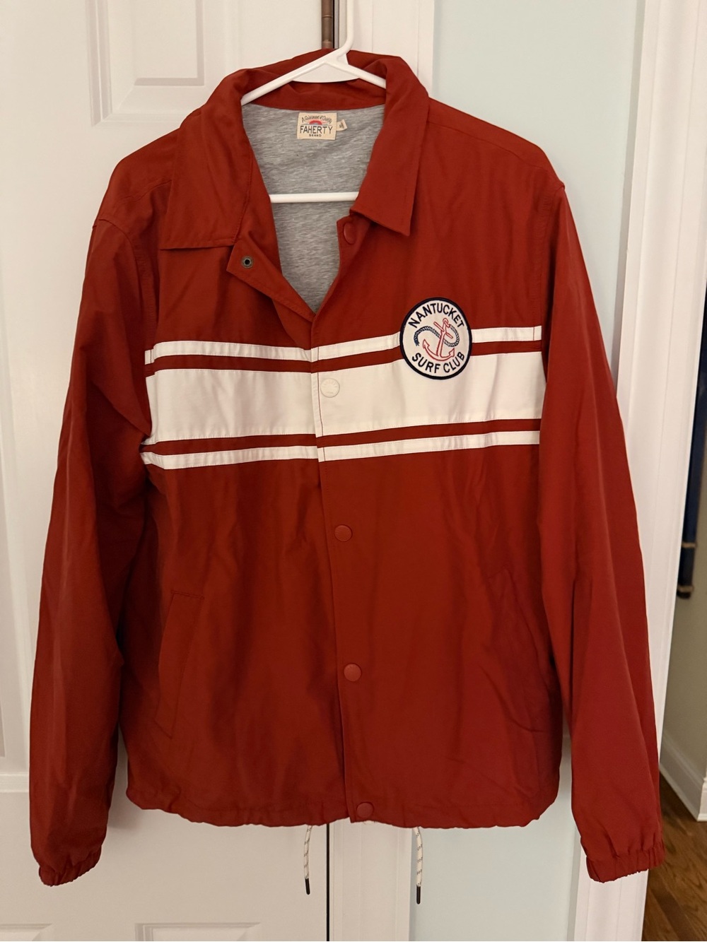 Faherty Nantucket Surf Club Jacket M